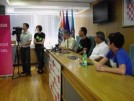 Press conference in Vukovar