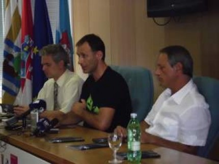 Press conference in Vukovar