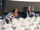 Images: Preparations for the festival